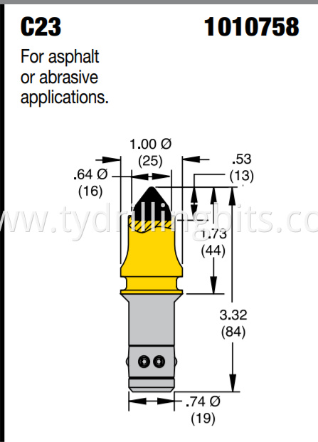 C23 teeth Drawing